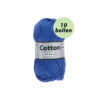 Lammy Cotton 8/4 blauw 039 katoen garen - 10 bollen