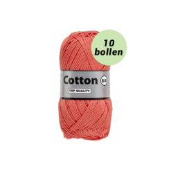 Lammy Cotton 8/4 zalm 720 katoen garen - 10 bollen