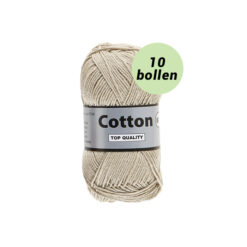 Lammy Cotton 8/4 beige 791 katoen garen - 10 bollen