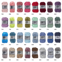 Kleurenkaart Rio 4 lammy yarns