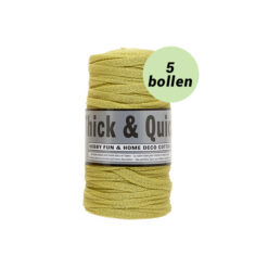 Thick and quick lime 071 katoen garen - 5 bollen