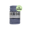 Thick and quick jeans blauw 352 katoen garen - 5 bollen
