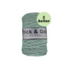 Thick and quick vintage groen 375 katoen garen - 5 bollen