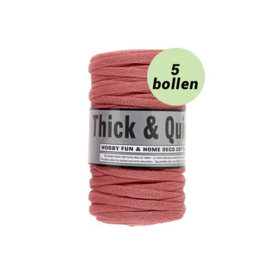 Thick and quick coral 720 katoen garen - 5 bollen