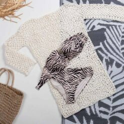 Haakpatroon jurk Beach Dayz dress katoen garen met bikini
