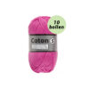 Coton 5 fel roze 020 katoen garen - 10 bollen
