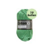 Coton 5 groen 045 katoen garen - 10 bollen