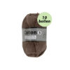 Coton 5 bruin 110 katoen garen - 10 bollen