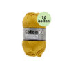 Coton 5 oker 512 katoen garen - 10 bollen