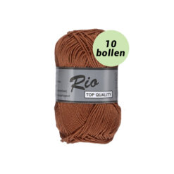 Rio bruin 055 katoen garen - 10bollen