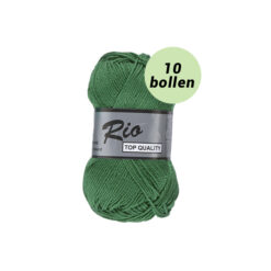 Rio kerst groen 373 katoen garen - 10bollen
