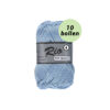 Rio 4 licht blauw 011 katoen garen - 10 bollen