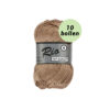 Rio 4 beige bruin 054 katoen garen - 10 bollen