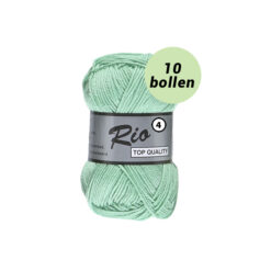 Rio 4 mint 841 katoen garen - 10 bollen