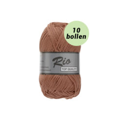 Rio terra bruin 770 katoen garen - 10bollen