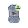 Rio blauw grijs 839 katoen garen - 10bollen