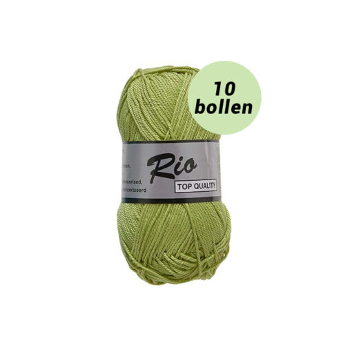 Rio groen 842 katoen garen - 10bollen