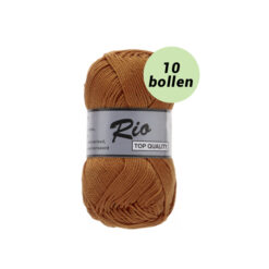 Rio roest bruin 860 katoen garen - 10bollen