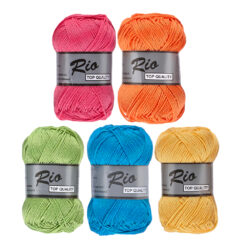 Rio vrolijke kleuren - 5 bollen