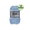 Rio blauw 011 katoen garen - 10bollen