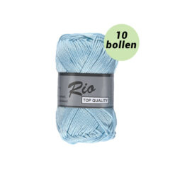 Rio lucht blauw 459 katoen garen - 10bollen