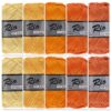 geel oranje kleuren katoengaren set