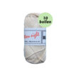 Beijer Cotton eight ongebleekt 302 katoen garen - 10 bollen