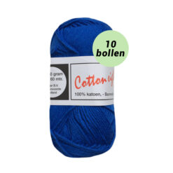 Beijer Cotton eight blauw 317 katoen garen - 10 bollen