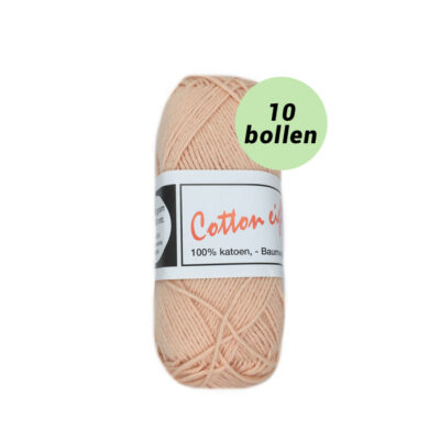 Beijer Cotton eight zalm 335 katoen garen - 10 bollen