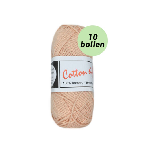 Beijer Cotton eight zalm 335 katoen garen - 10 bollen