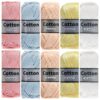 Cotton eight lieve pastel katoengaren set