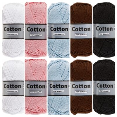 Cotton eight pride kleuren katoengaren set