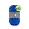 Durable Coral cobalt 2103 katoen garen - 10 bollen
