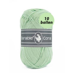 Durable Coral mint 2137 katoen garen - 10 bollen