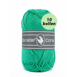 Durable Coral jade 2141 katoen garen - 10 bollen
