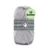 Durable Coral light grey 2232 katoen garen - 10 bollen