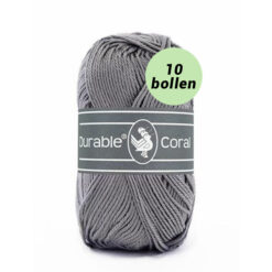 Durable Coral ash 2235 katoen garen - 10 bollen
