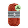 Durable Coral brick 2239 katoen garen - 10 bollen
