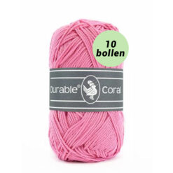 Durable Coral fresia 239 katoen garen - 10 bollen