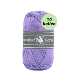 Durable Coral light purple 269 katoen garen - 10 bollen
