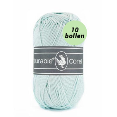 Durable Coral pearl 279 katoen garen - 10 bollen