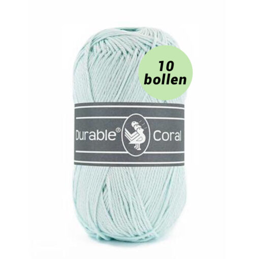 Durable Coral pearl 279 katoen garen - 10 bollen