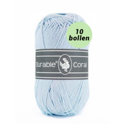Durable Coral light blue 282 katoen garen - 10 bollen