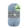 Durable Coral blue grey 289 katoen garen - 10 bollen