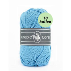 Durable Coral sky 294 katoen garen - 10 bollen