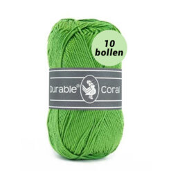 Durable Coral golf green 304 katoen garen - 10 bollen