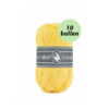 Durable Coral light yellow 309 katoen garen - 10 bollen