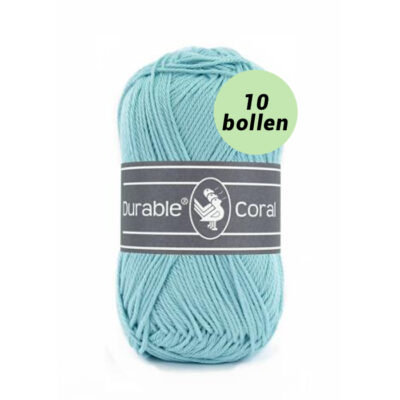 Durable Coral atlantis 342 katoen garen - 10 bollen