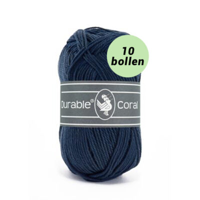 Durable Coral jeans 370 katoen garen - 10 bollen