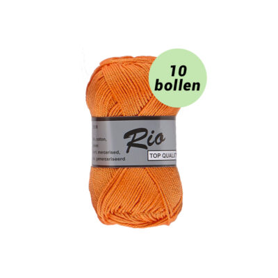 Rio oranje 041 katoen garen - 10bollen